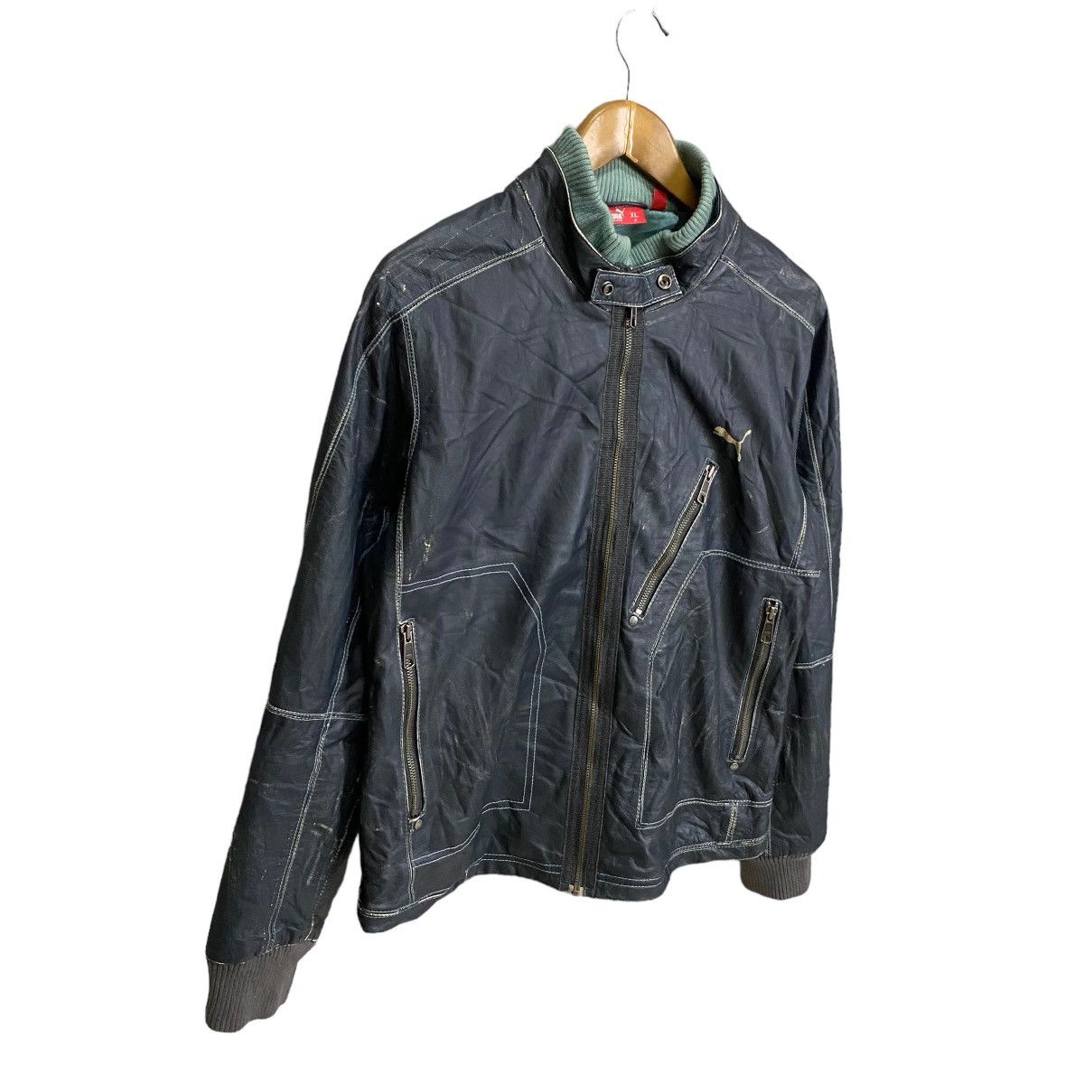 Puma PUMA RIDER JACKET GENUINE LEATHER Size US M / EU 48-50 / 2 - 2 Thumbnail