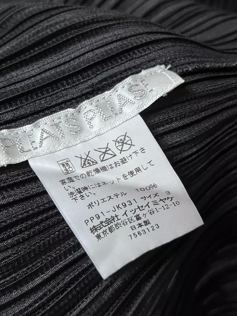 Issey Miyake Issey Miyake size:3 Black diamond ring T-shirt top Size S / US 4 / IT 40 - 4 Thumbnail