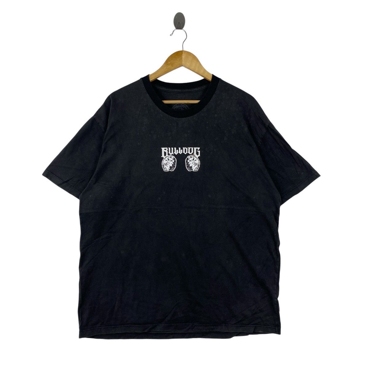 Vintage Bulldog Tattoo Shop Graphic Tee Black Size GG Large XL Size US XL / EU 56 / 4 - 2 Thumbnail