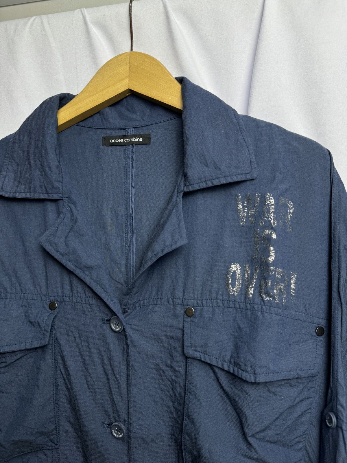 Beauty Beast × Hysteric Glamour × Japanese Brand Codes Combine "War Is Over" John Lennon Shirt Archive Size US L / EU 52-54 / 3 - 4 Thumbnail