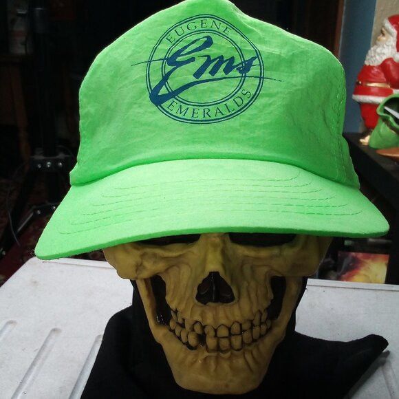 Vintage Vintage Eugene Emeralds Promo Snap Hat Cap Neon Size ONE SIZE - 1 Thumbnail