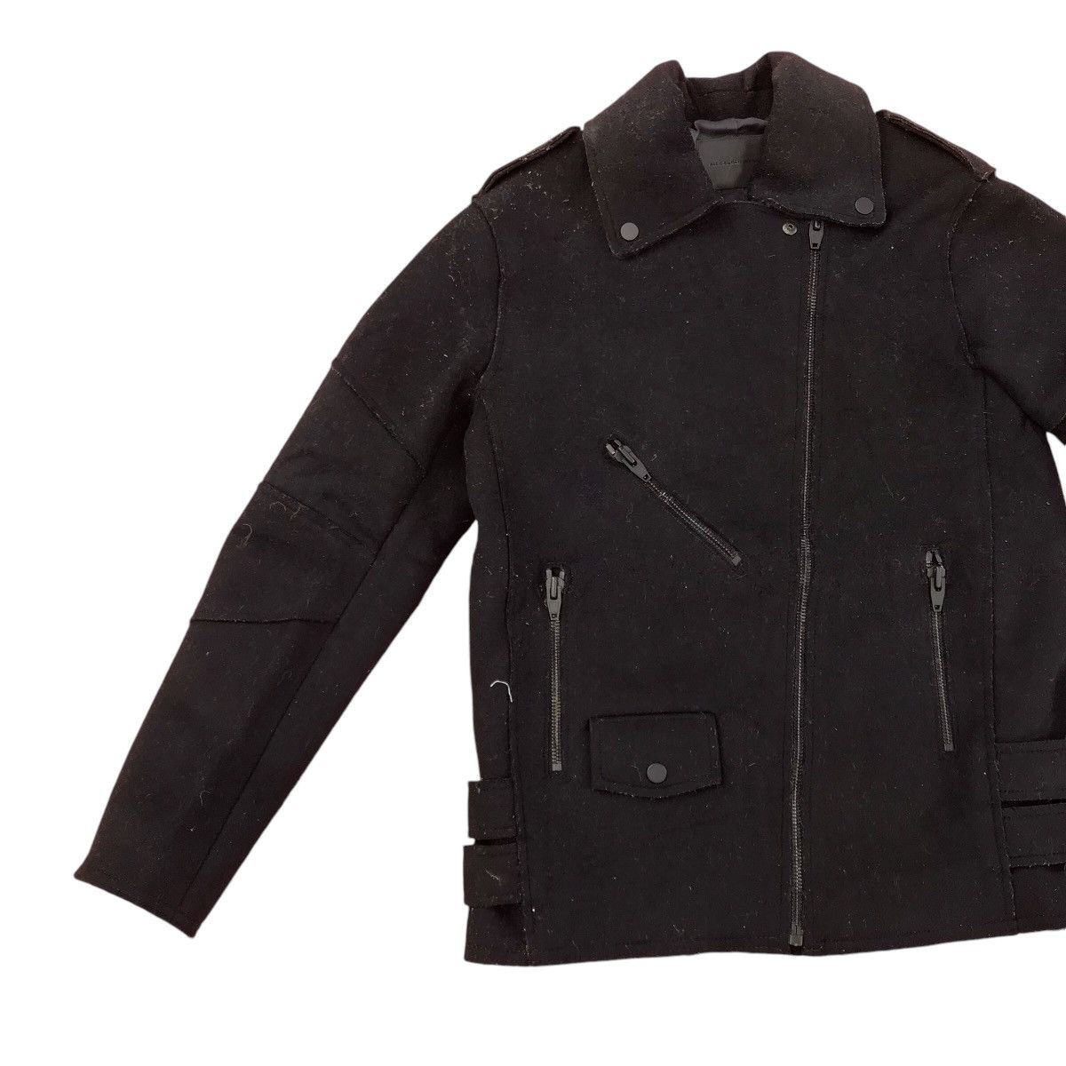 Alexander Wang ALEXANDER COLLAB H&M BIKER STYLE WOOL JACKET Size US S / EU 44-46 / 1 - 5 Thumbnail