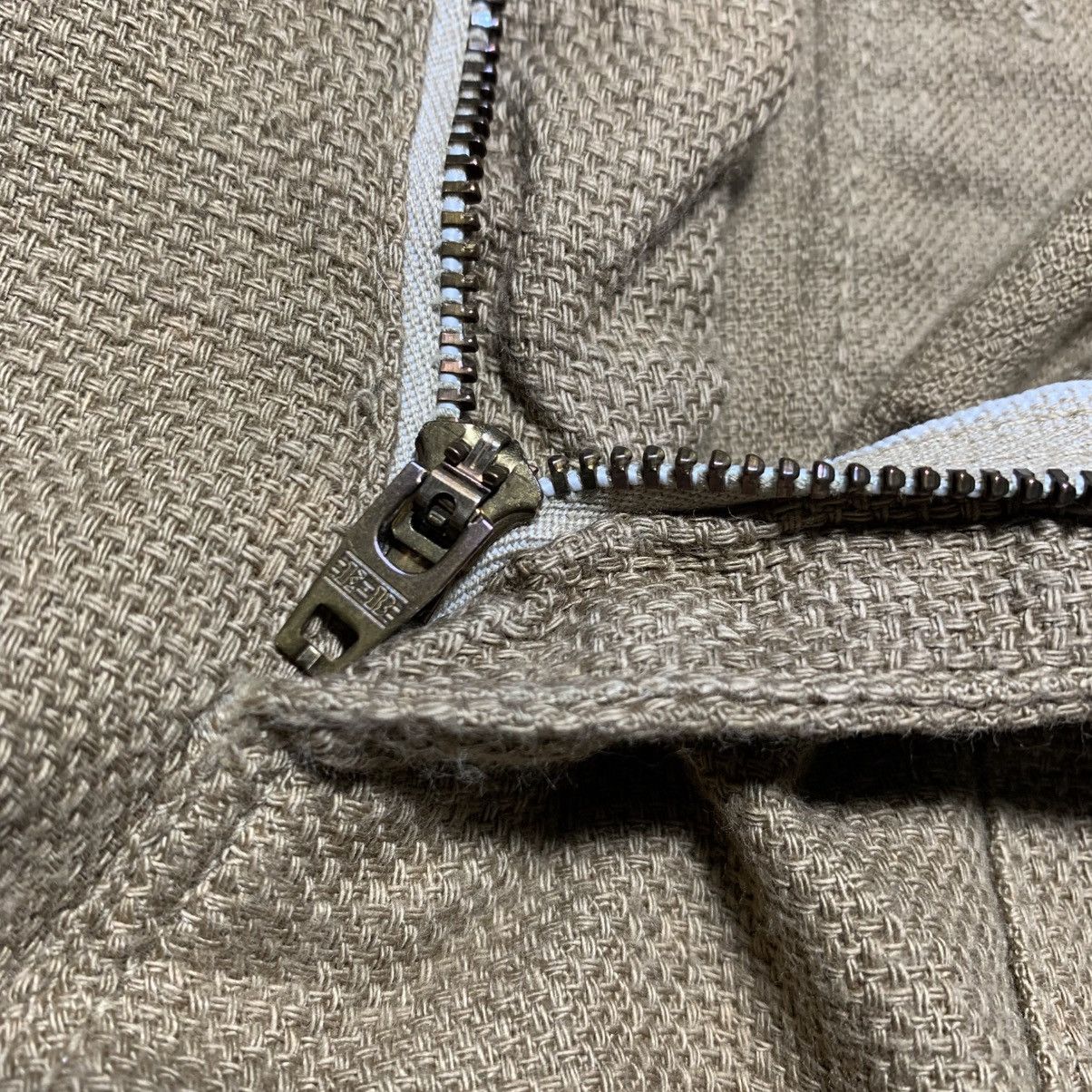 Japanese Brand Vintage E Blue Iron Forge Hemp Canvas Cargo Pants Size US 28 / EU 44 - 13 Thumbnail