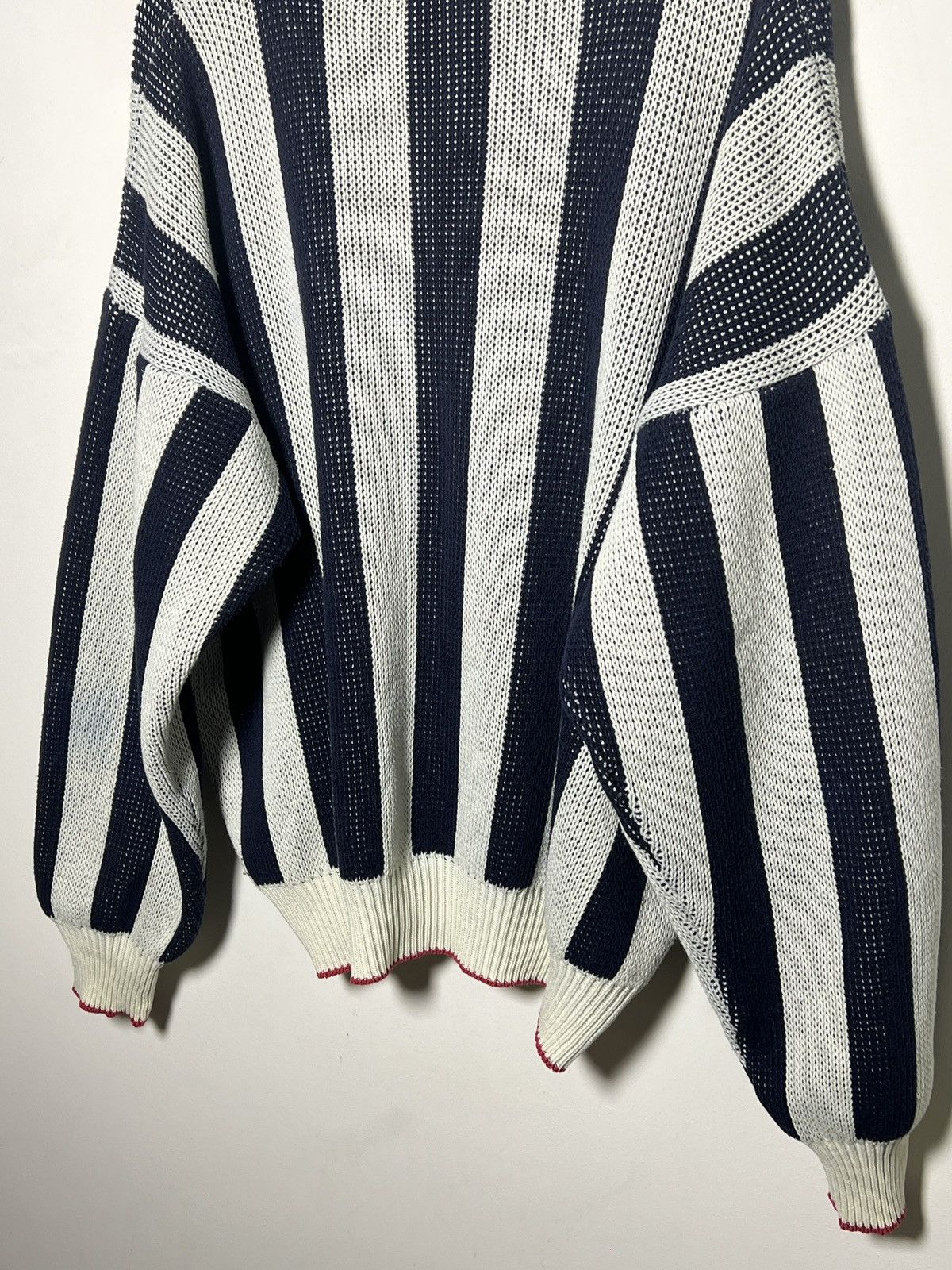 Giorgio Armani Vintage 80s/90s Emporio Armani sweater m-l erd chrome Size US L / EU 52-54 / 3 - 9 Thumbnail