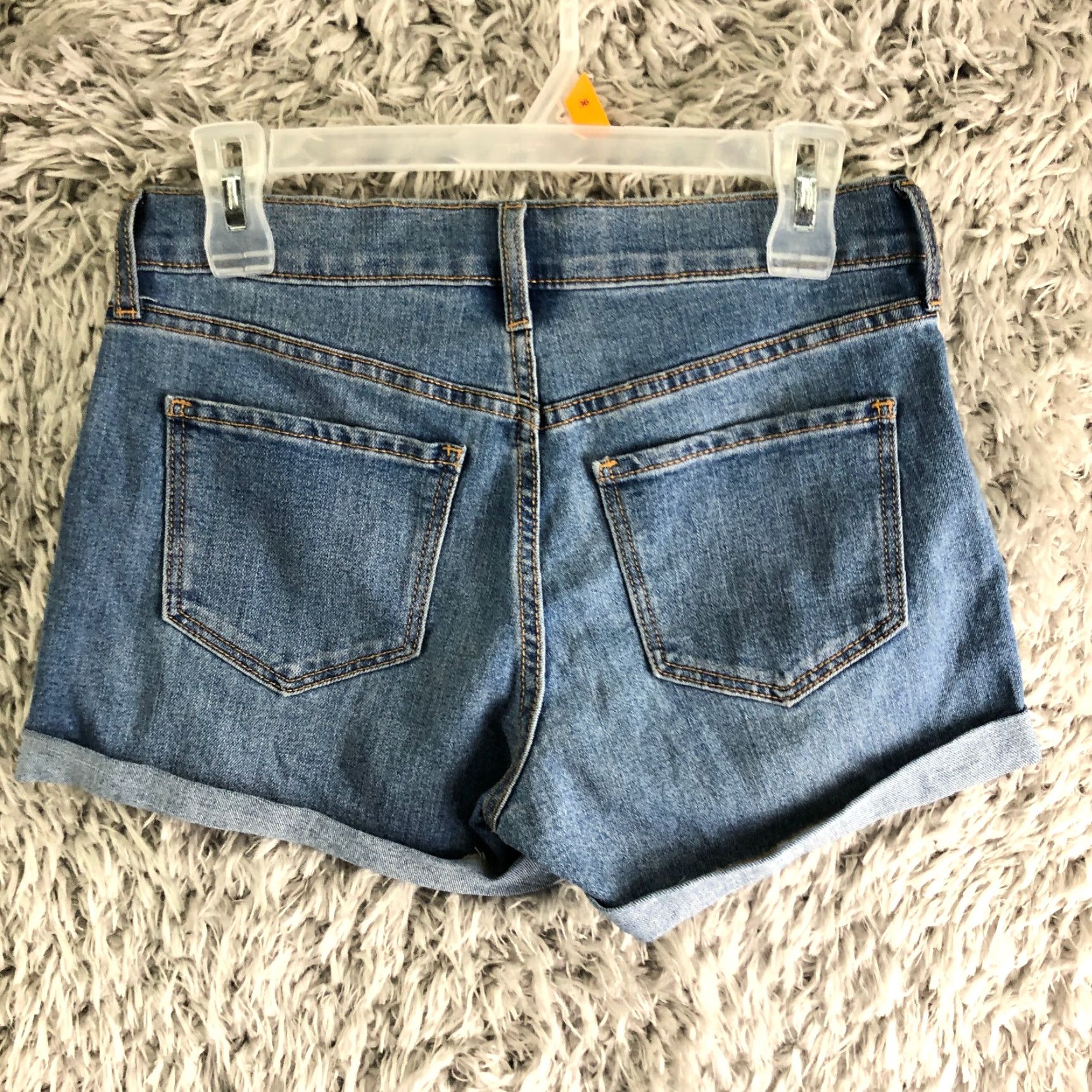 Old Navy Old Navy Womens Boyfriend Blue Jean Shorts 28" Waist Size 0 Denim Short Spring Summer Casual Womens Size 28" / US 6 / IT 42 - 6 Thumbnail