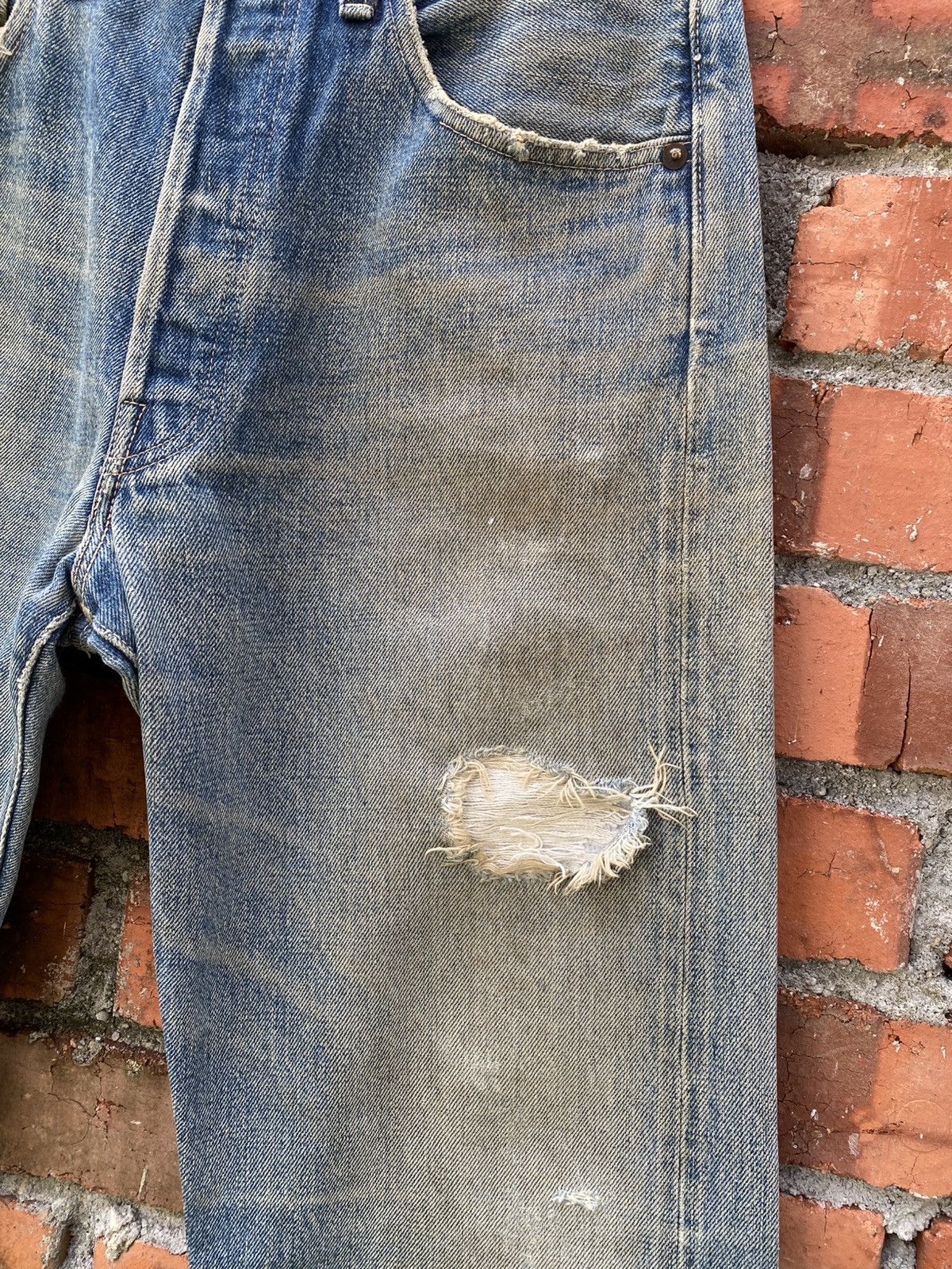 Levi's Vintage Clothing W32x31 Vintage LVC levi's 501 redline big E denime Size US 32 / EU 48 - 4 Thumbnail