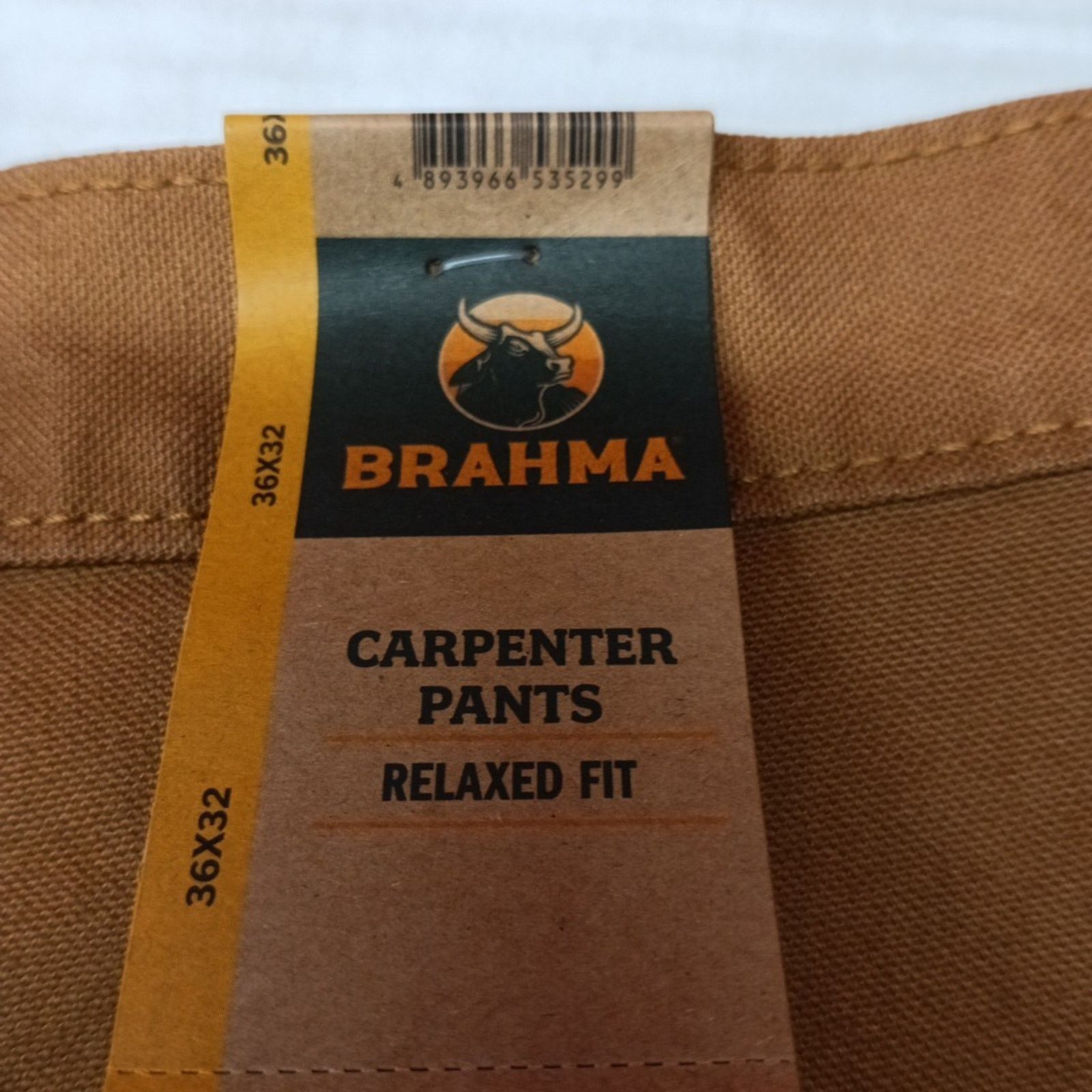 Other Brahma Work Carpenter Pants Men's Size 36x32 Relaxed Brown Size US 36 / EU 52 - 2 Thumbnail