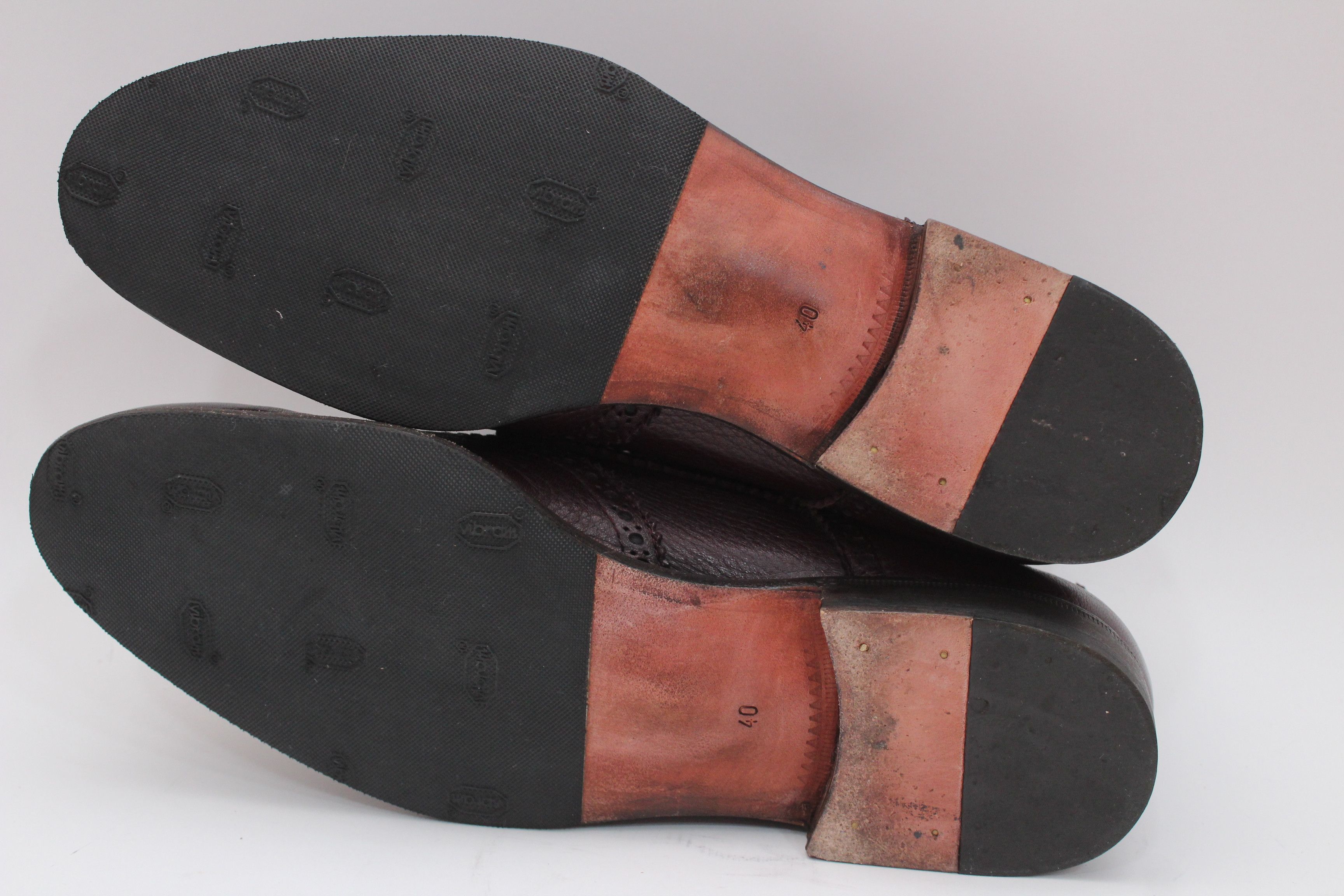 Leather HDSN Baracco Casual Leather Shoes Size 40 Made In Italy Size US 7 / EU 40 - 13 Thumbnail