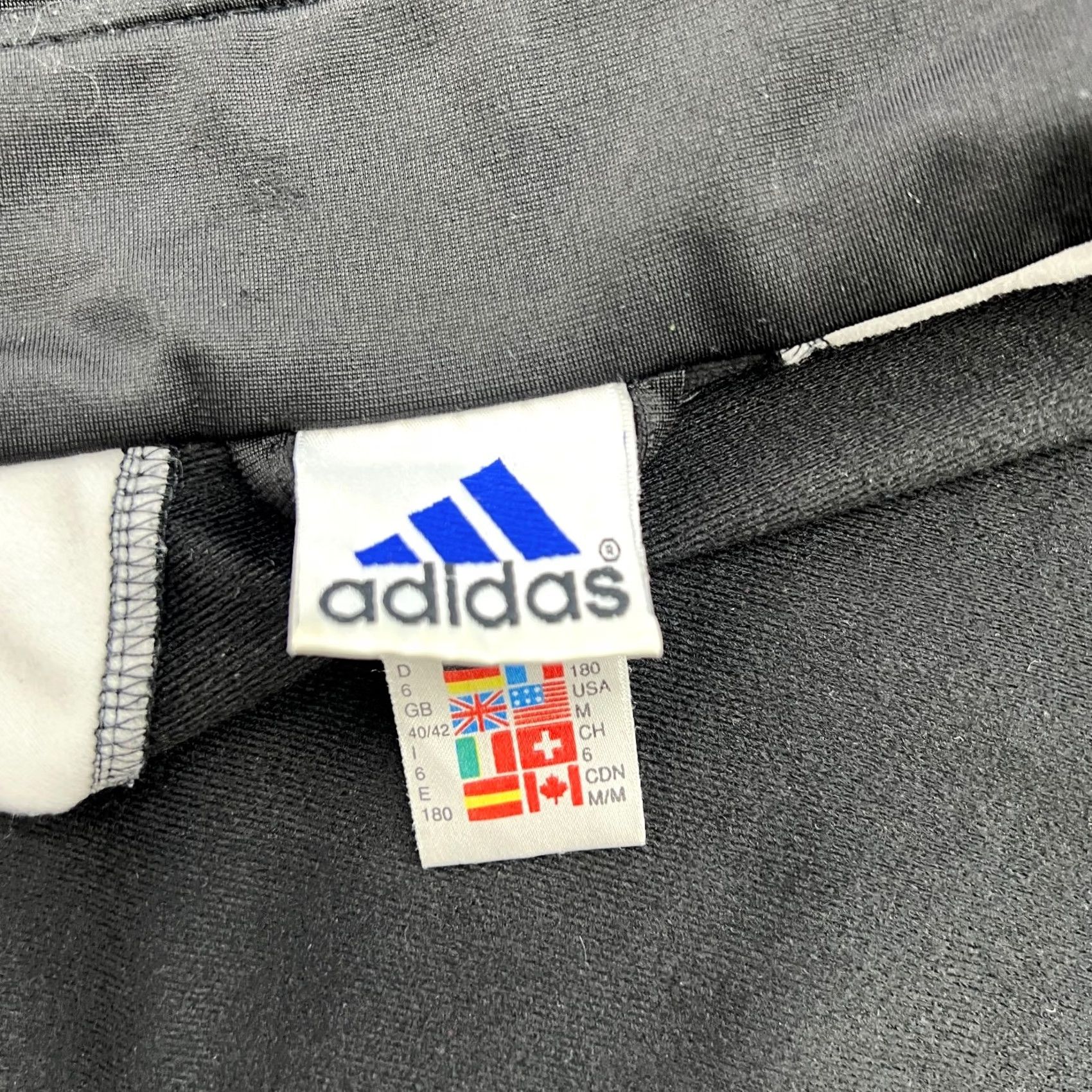 Adidas Feyenoord Adidas Track Jacket Football Medium M Black Vintage Junior? No, Mens. Size US M / EU 48-50 / 2 - 5 Thumbnail