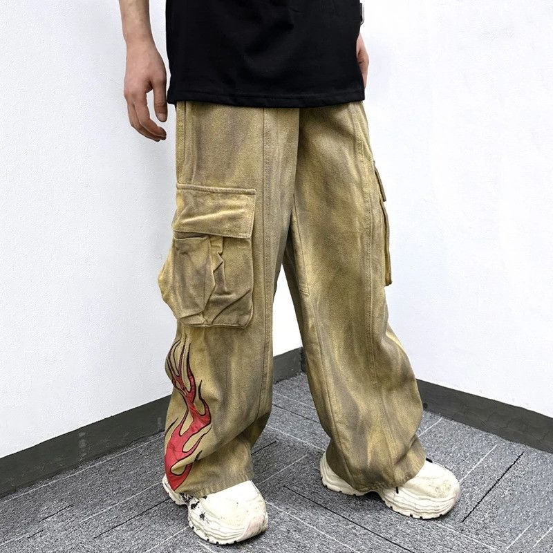 Vintage Cargo Pants New American Style Size US 32 / EU 48 - 3 Thumbnail