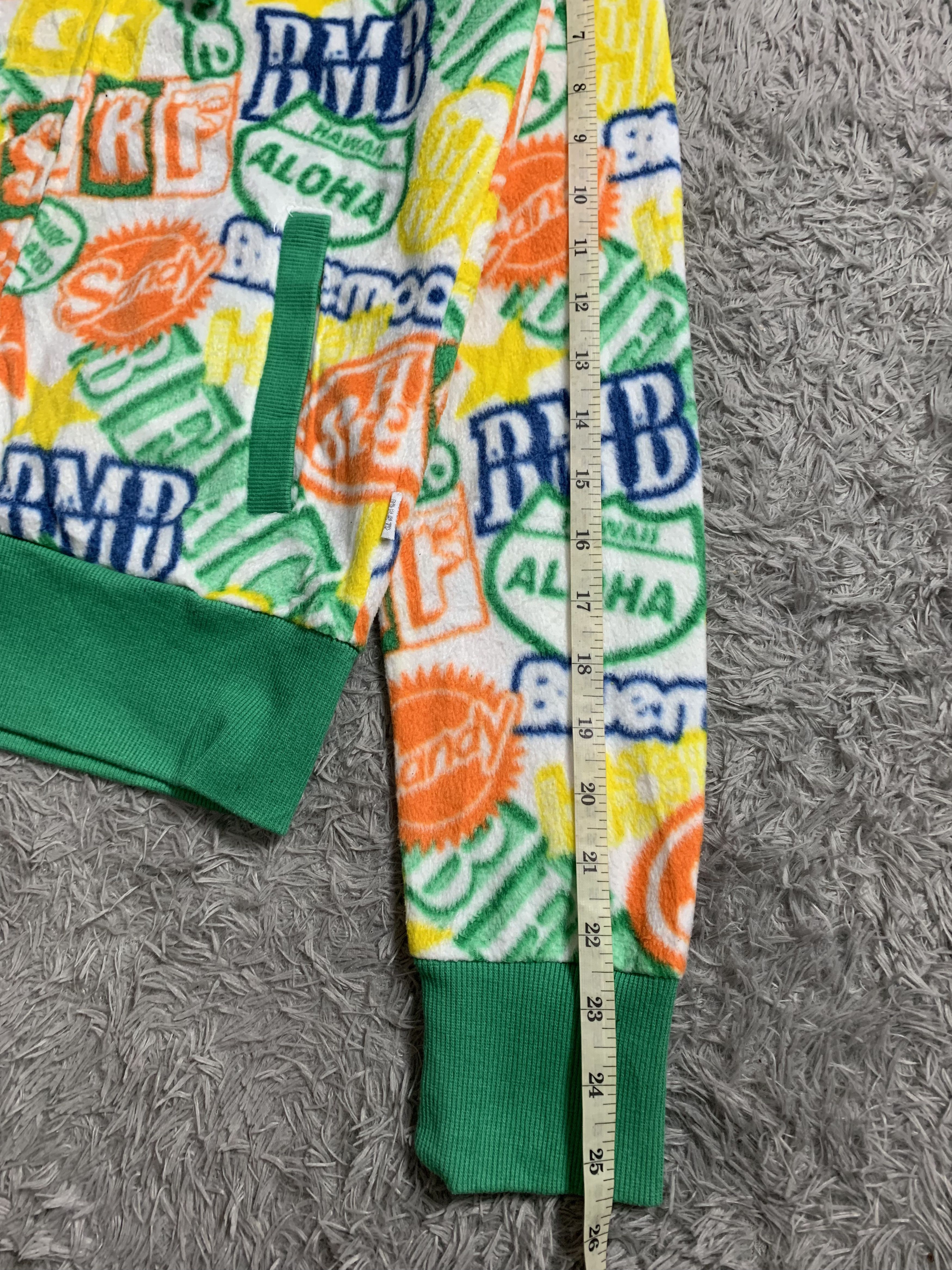 Japanese Brand Japan Brand BMB AOP Full Print Hoodie Size US S / EU 44-46 / 1 - 9 Thumbnail