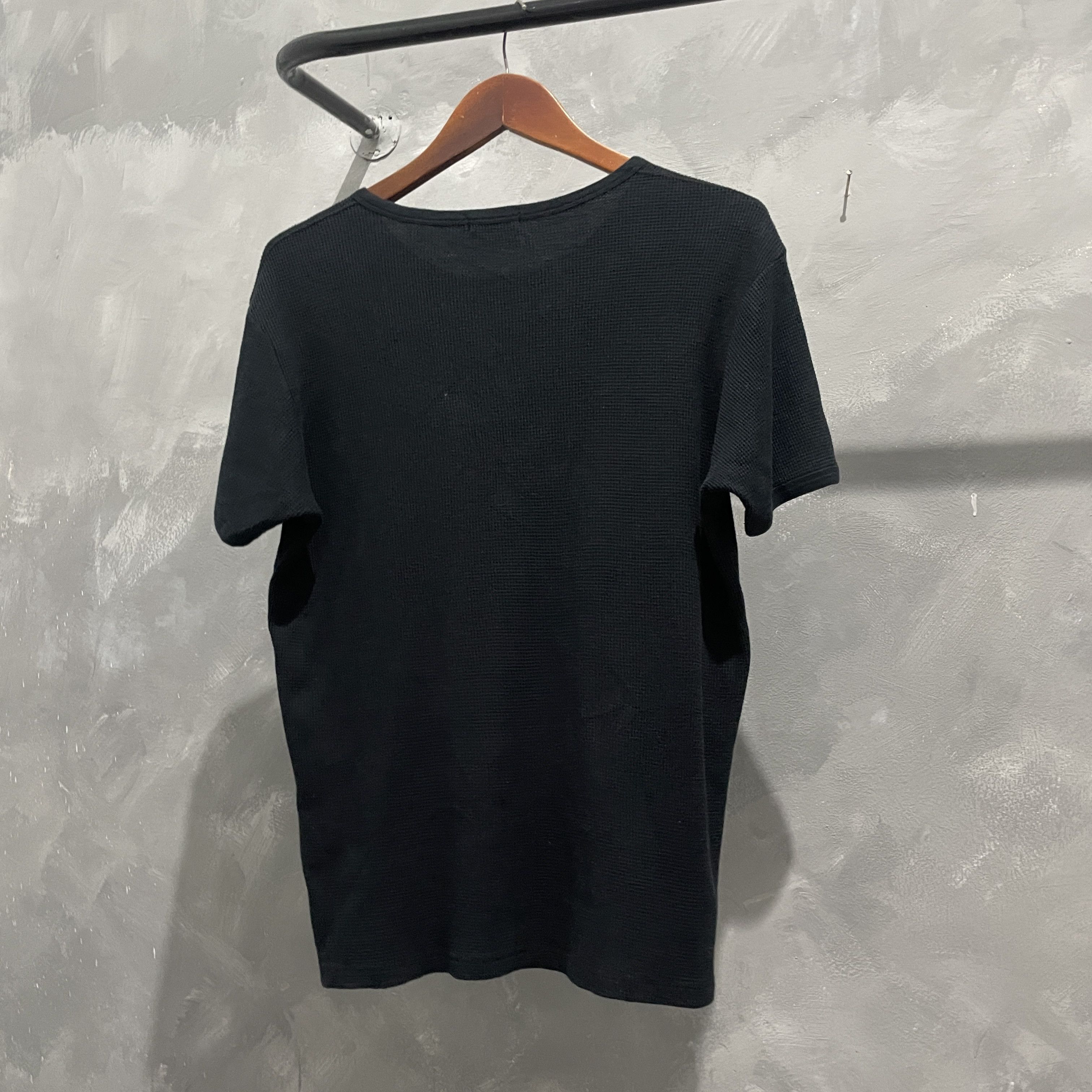 Burberry Vintage Burberry Black Label Thermal Short Sleeve Henley Size US L / EU 52-54 / 3 - 8 Thumbnail