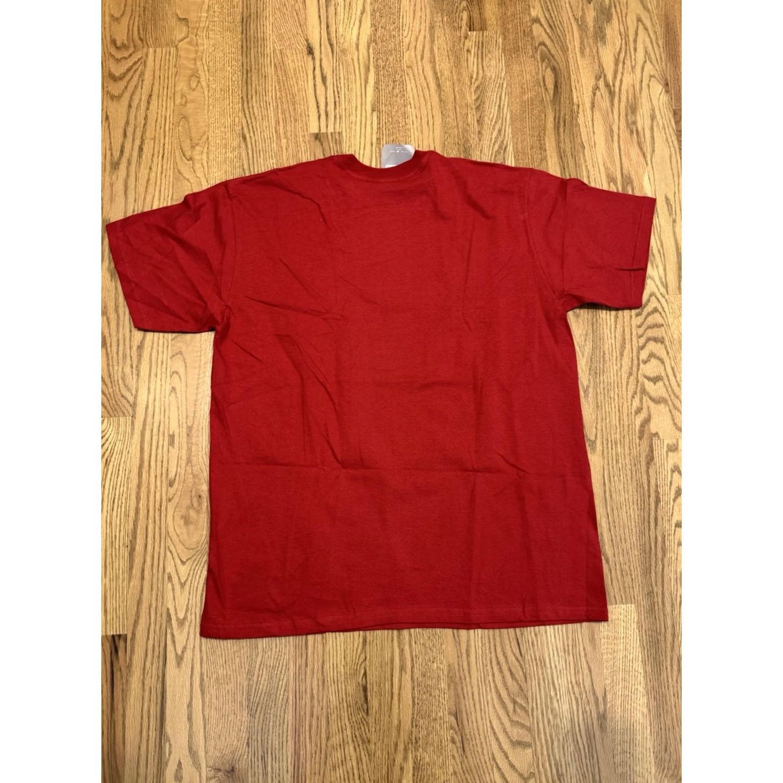 Nike VINTAGE Nike Swoosh T Shirt Men XL Red Short Sleeve 90s Sports USA NWT NOS Check Mens Size US XL / EU 56 / 4 - 6 Thumbnail
