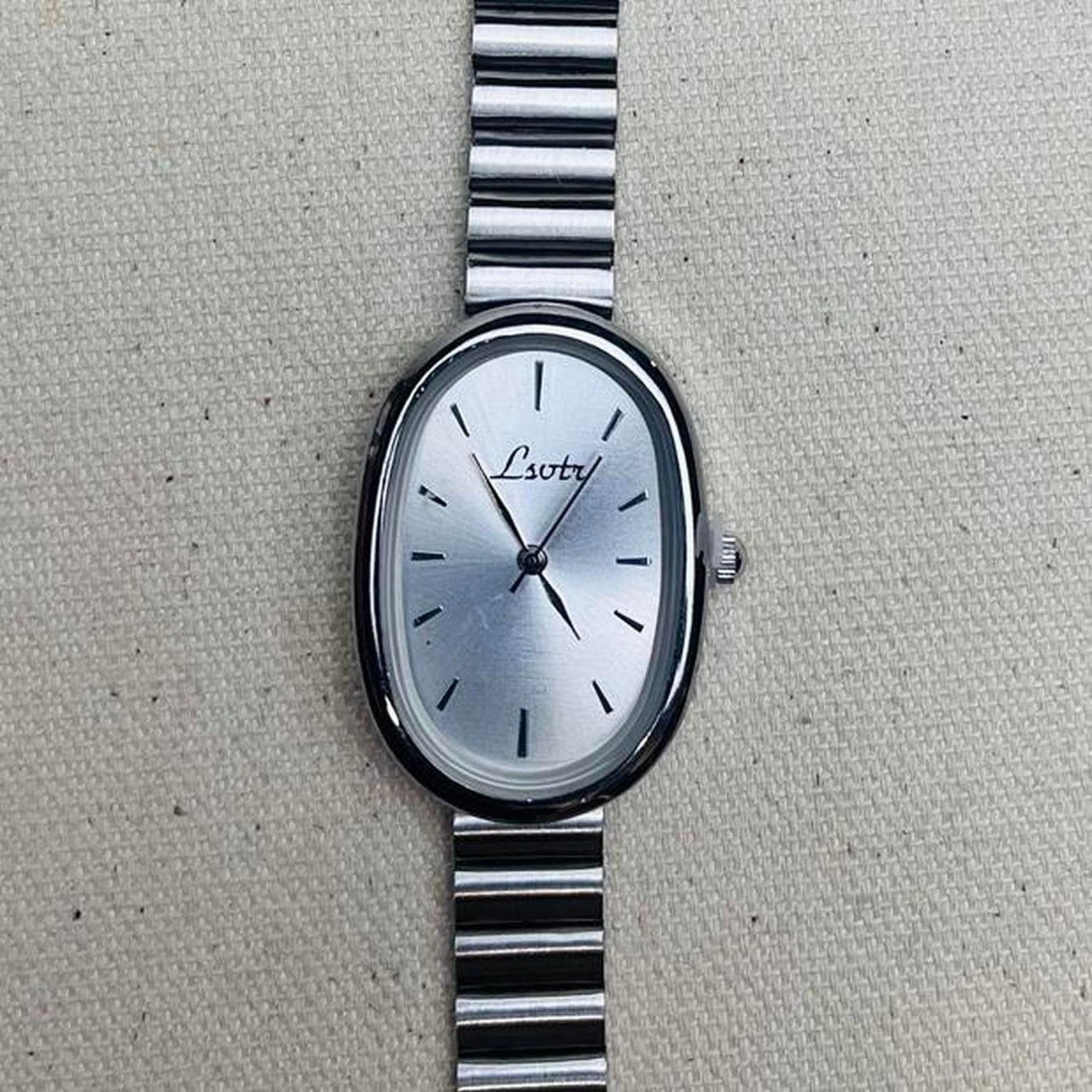 Vintage 2000s vintage style square stainless steel luxury watch Size ONE SIZE - 2 Thumbnail