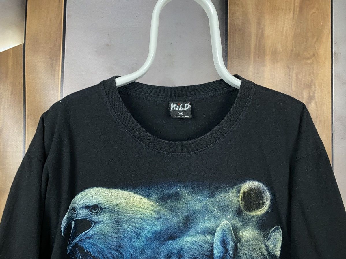 Band Tees Vintage Wild Motorcycle T-Shirt With Wolves Sculls Size US XXL / EU 58 / 5 - 5 Thumbnail