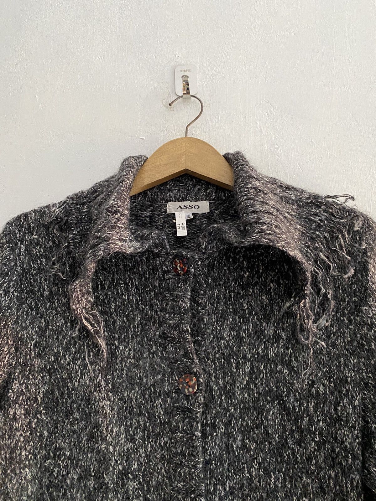 If Six Was Nine × Japanese Brand × Le Grande Bleu (L.G.B.) Asso distressed knit Size US M / EU 48-50 / 2 - 4 Thumbnail