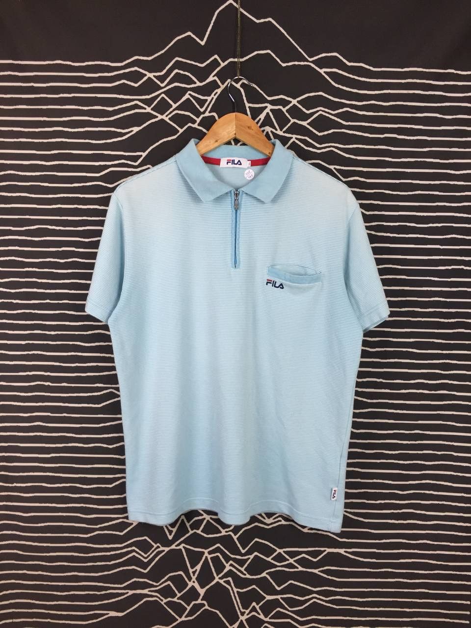 Fila × Vintage FILA Sportswear Lifestyle Fashion Brand 1/4 Zipper Polo Tee Size US XL / EU 56 / 4 - 1 Thumbnail
