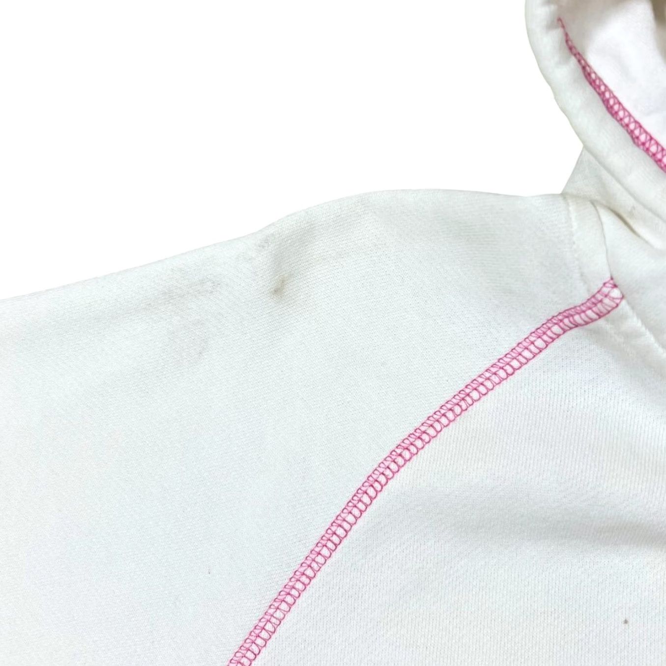 Big Dogs Big Dogs Embroidered Spellout White Pink Pullover Hoodie L Mens Size US L / EU 52-54 / 3 - 5 Thumbnail