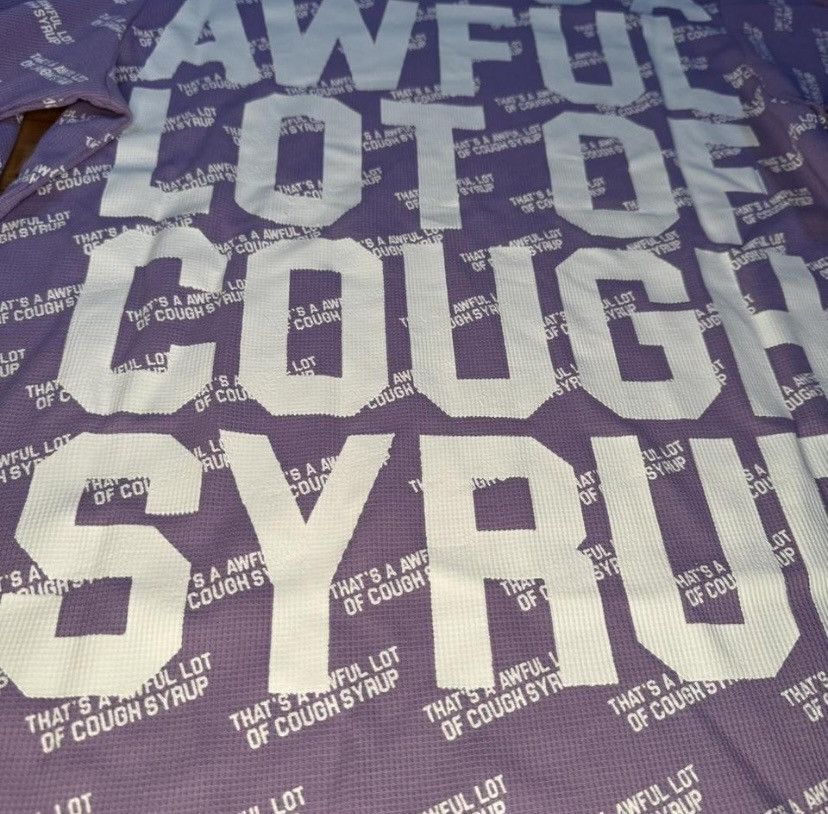 Awful Lot of Cough Syrup ALOCS Lavender-all-over thermal Size US L / EU 52-54 / 3 - 1 Thumbnail