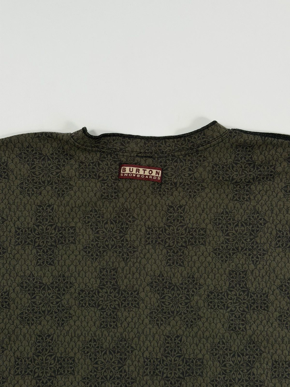 Burton ➕✖️Burton Printed Polartec Longsleeve Size US M / EU 48-50 / 2 - 6 Thumbnail