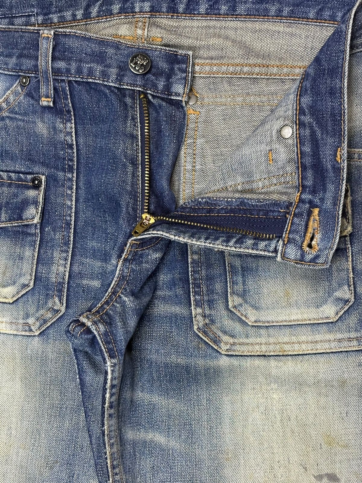 Lee Vintage Japanese Lee Riders Mud Wash Bush Flare Jeans Size US 29 - 9 Thumbnail