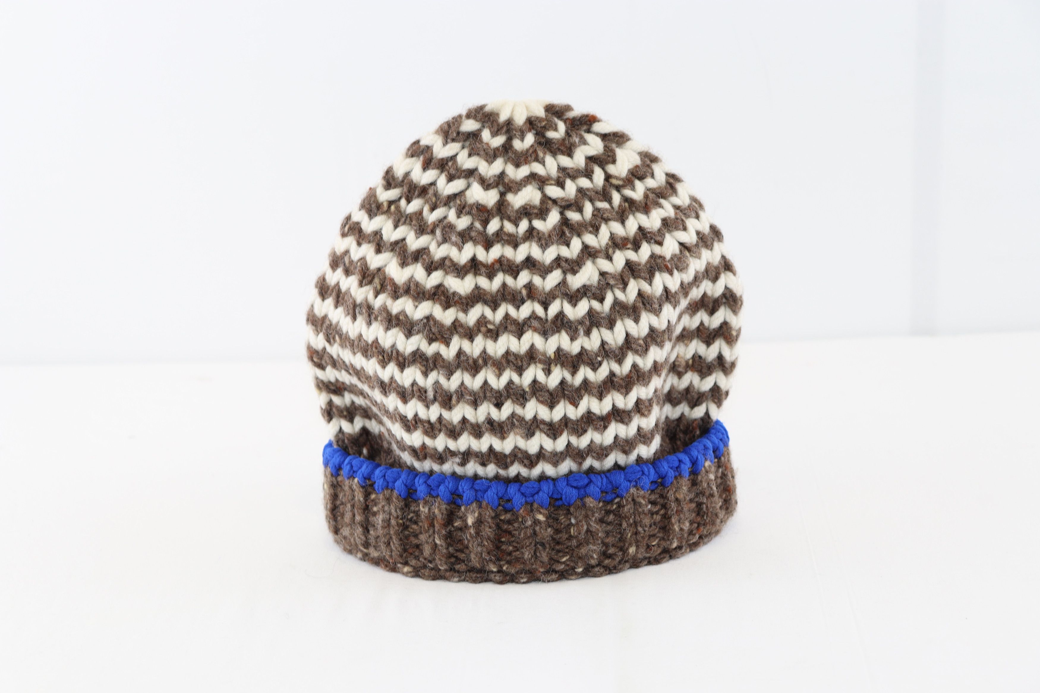 Bottega Veneta o1rshd1 Size: L /Dup / Beanie Cap / Hat HW Zig Zag Wool Size ONE SIZE - 4 Thumbnail