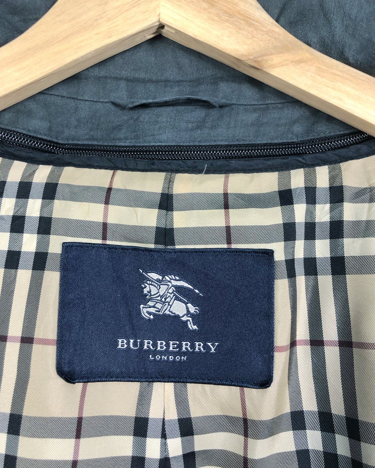 Burberry Rare Burberry London Nova Check Button Jacket Size US M / EU 48-50 / 2 - 9 Thumbnail