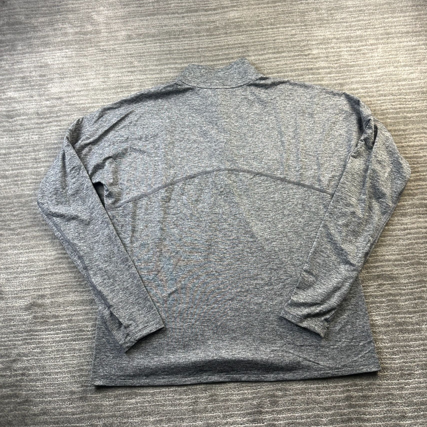 Nike Nike Sweater Mens Large Gray 1/2 Zip Dri Fit Reflective Pullover Size US L / EU 52-54 / 3 - 2 Thumbnail