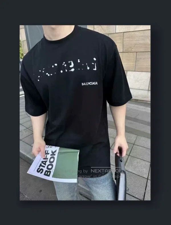 Balenciaga Balenciaga Graffiti Mosaic Short-Sleeve Size US M / EU 48-50 / 2 - 9 Thumbnail