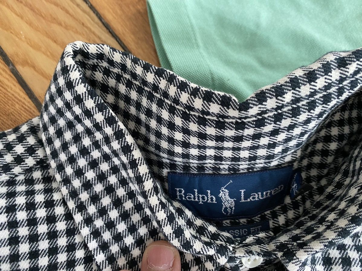 Flannel × Polo Ralph Lauren × Vintage Checkerd button up flannel plus free polo xxl Size US XXL / EU 58 / 5 - 4 Thumbnail