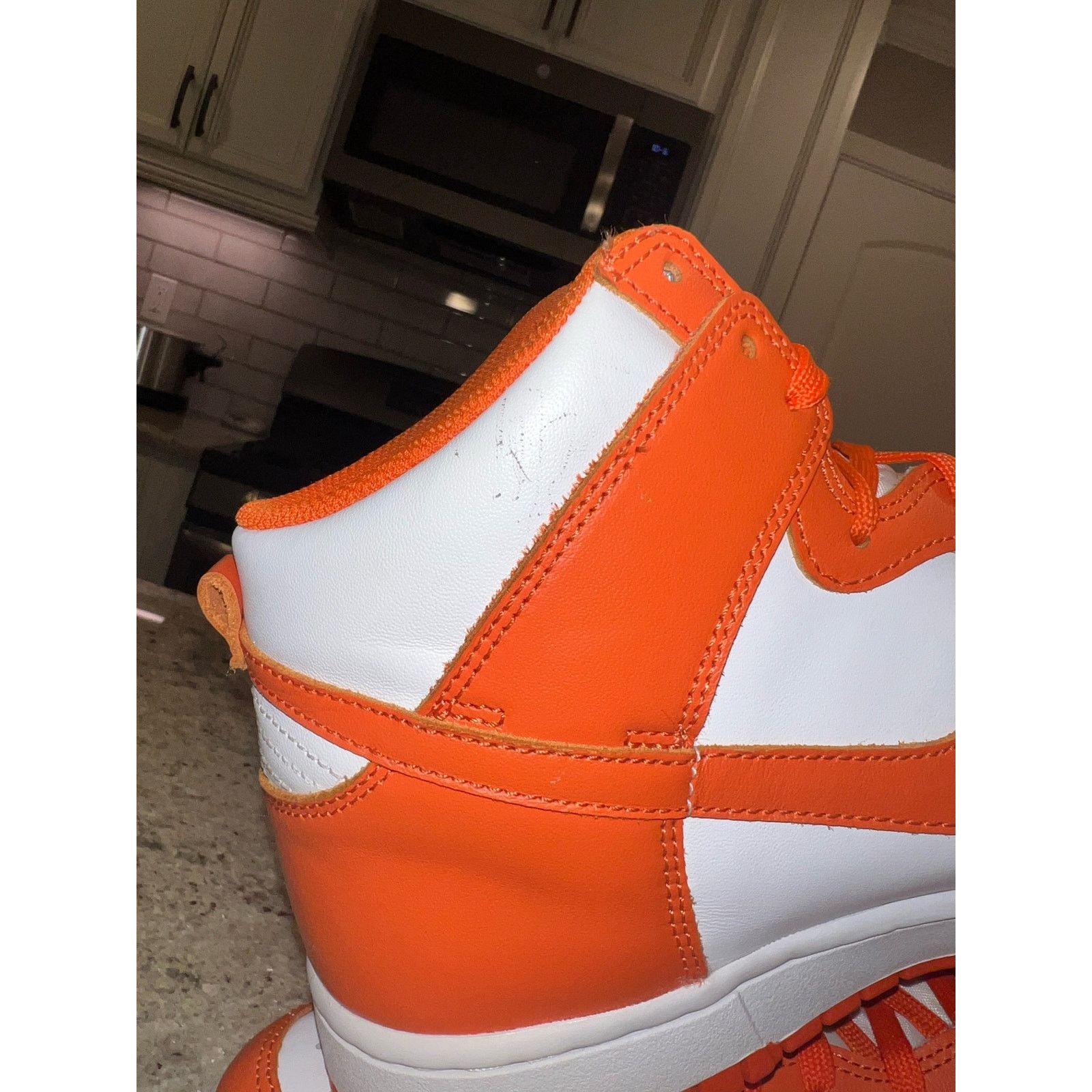 Nike Nike Dunk High “Syracuse” Size 9.5 Men’s Size US 9.5 / EU 42-43 - 7 Thumbnail