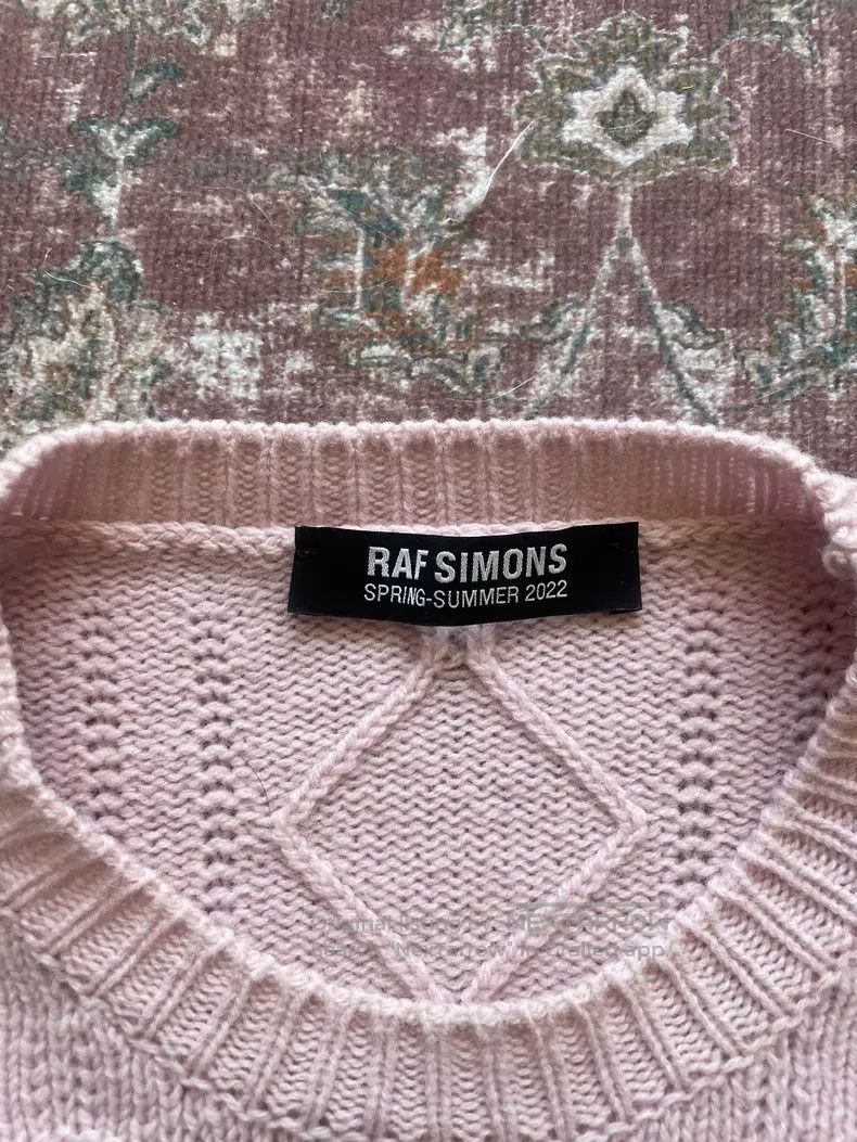 Raf Simons Raf Simons Pink sweater Size US L / EU 52-54 / 3 - 3 Thumbnail