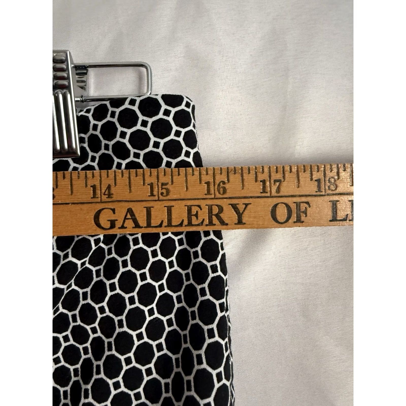 Talbots Talbots Womens Petite 10 Black&White Pull On Ankle Pant Casual Office Work Basic Size 32" / US 10 / IT 46 - 5 Thumbnail