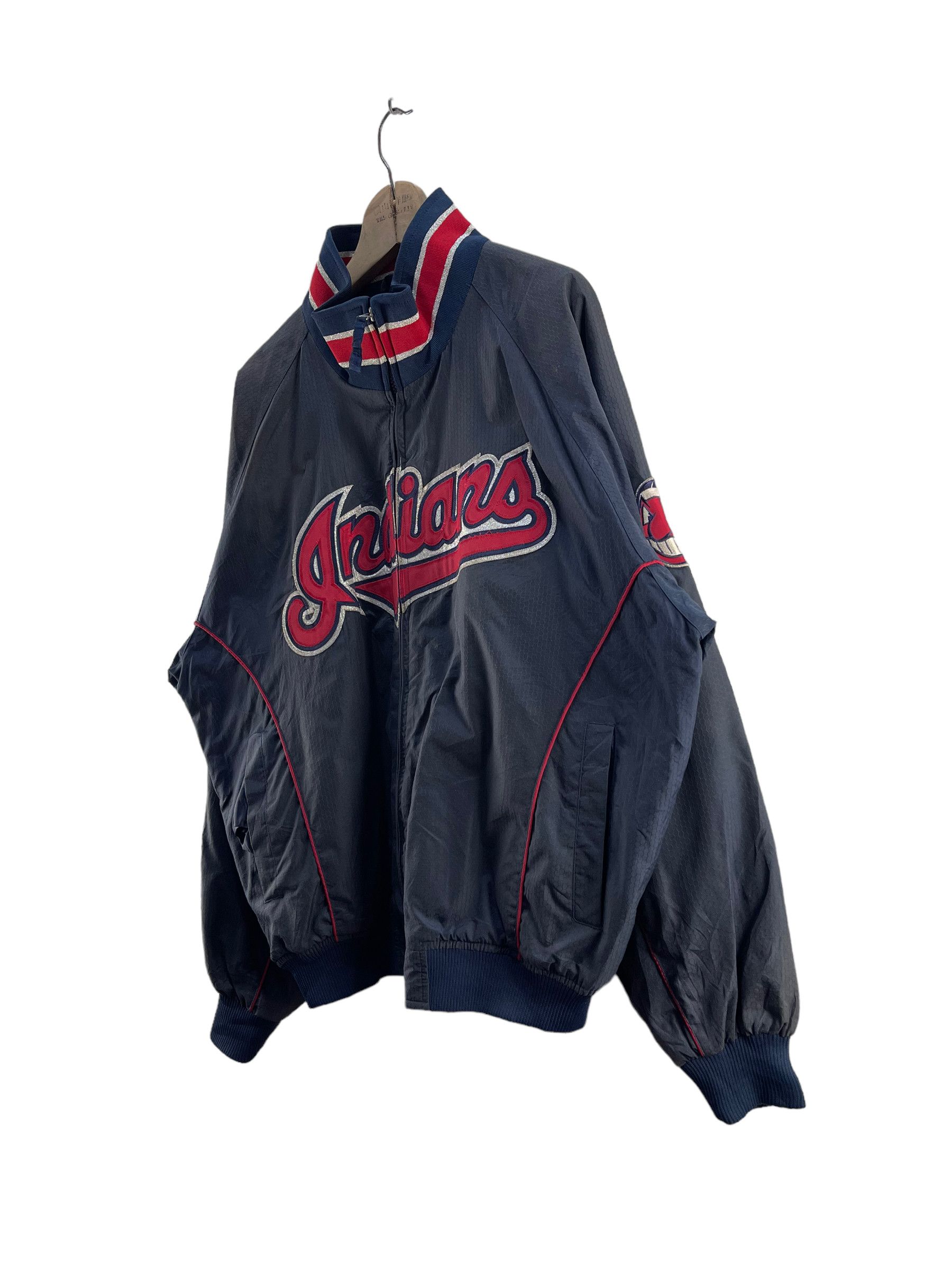 MLB × Majestic Vintage MLB Cleveland Indians Majestic Jacket Size US L / EU 52-54 / 3 - 5 Thumbnail