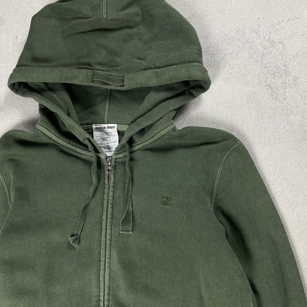 CABANE de ZUCCa Zucca dayz Cabane de Zucca Hoodie Double Zipper Size US M / EU 48-50 / 2 - 9 Thumbnail