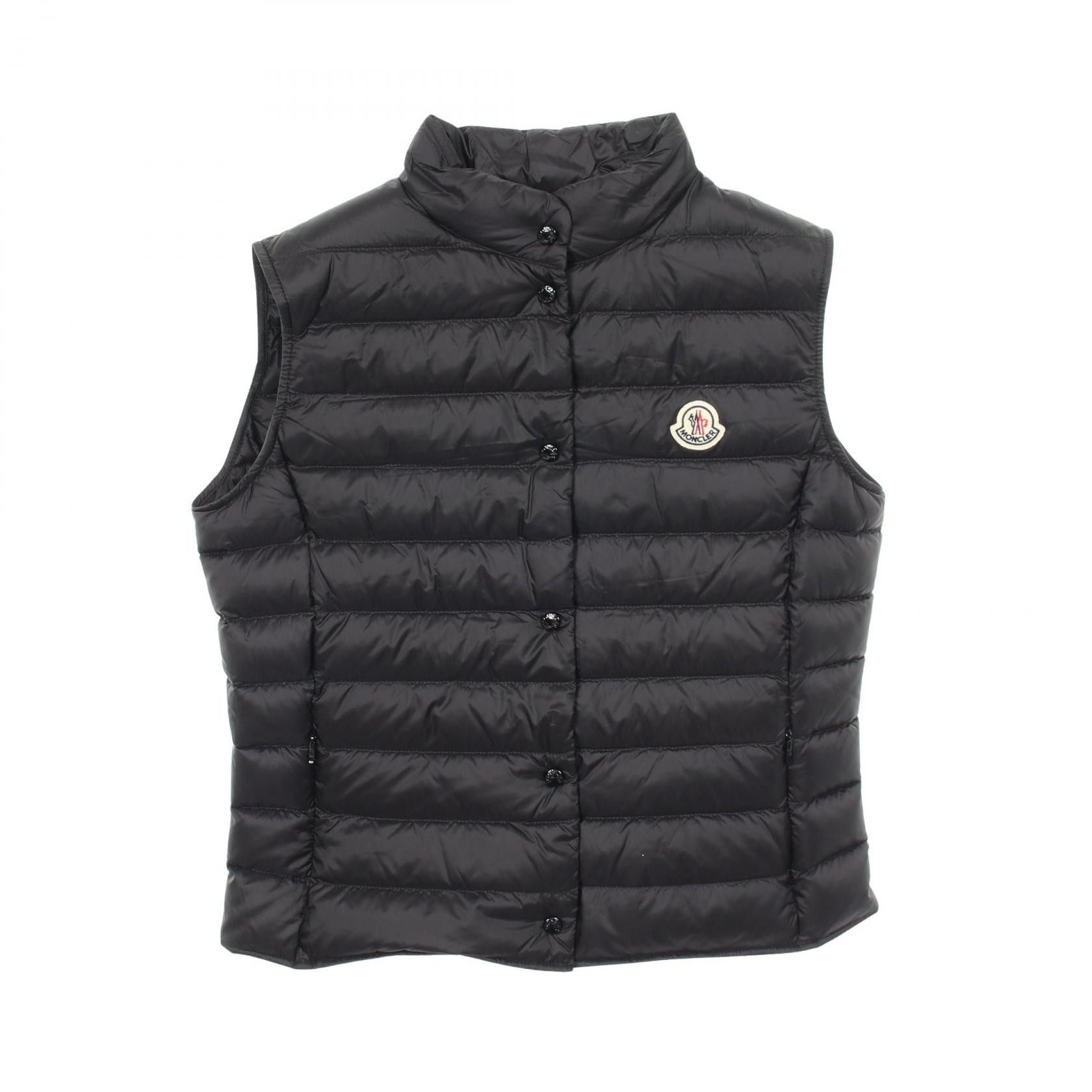 Moncler Moncler Moncler LIANE Nylon Down Vest Textile Outerwear L10931A102005304899 DUTY FREE for USA Size ONE SIZE - 1 Thumbnail