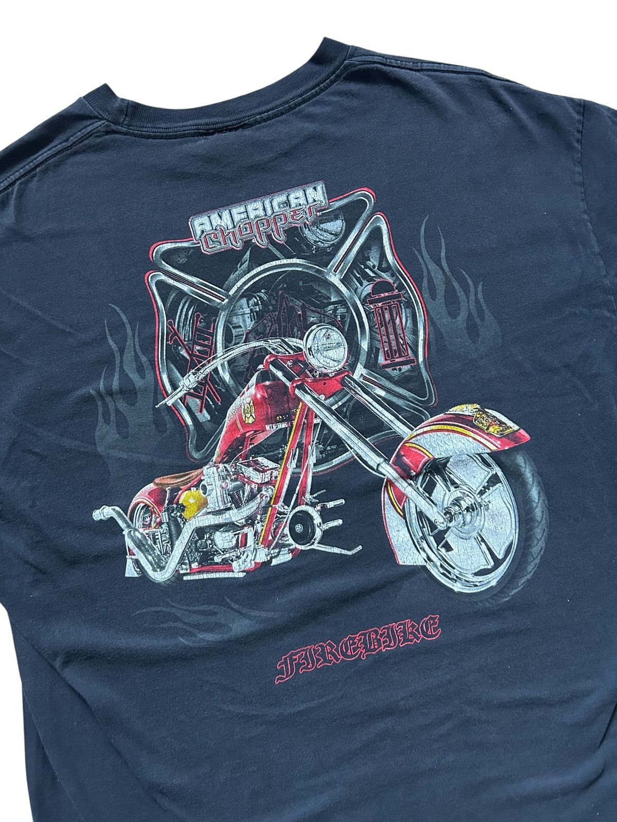 Other Vintage 00s Black American Chopper T-Shirt Size US L / EU 52-54 / 3 - 4 Thumbnail