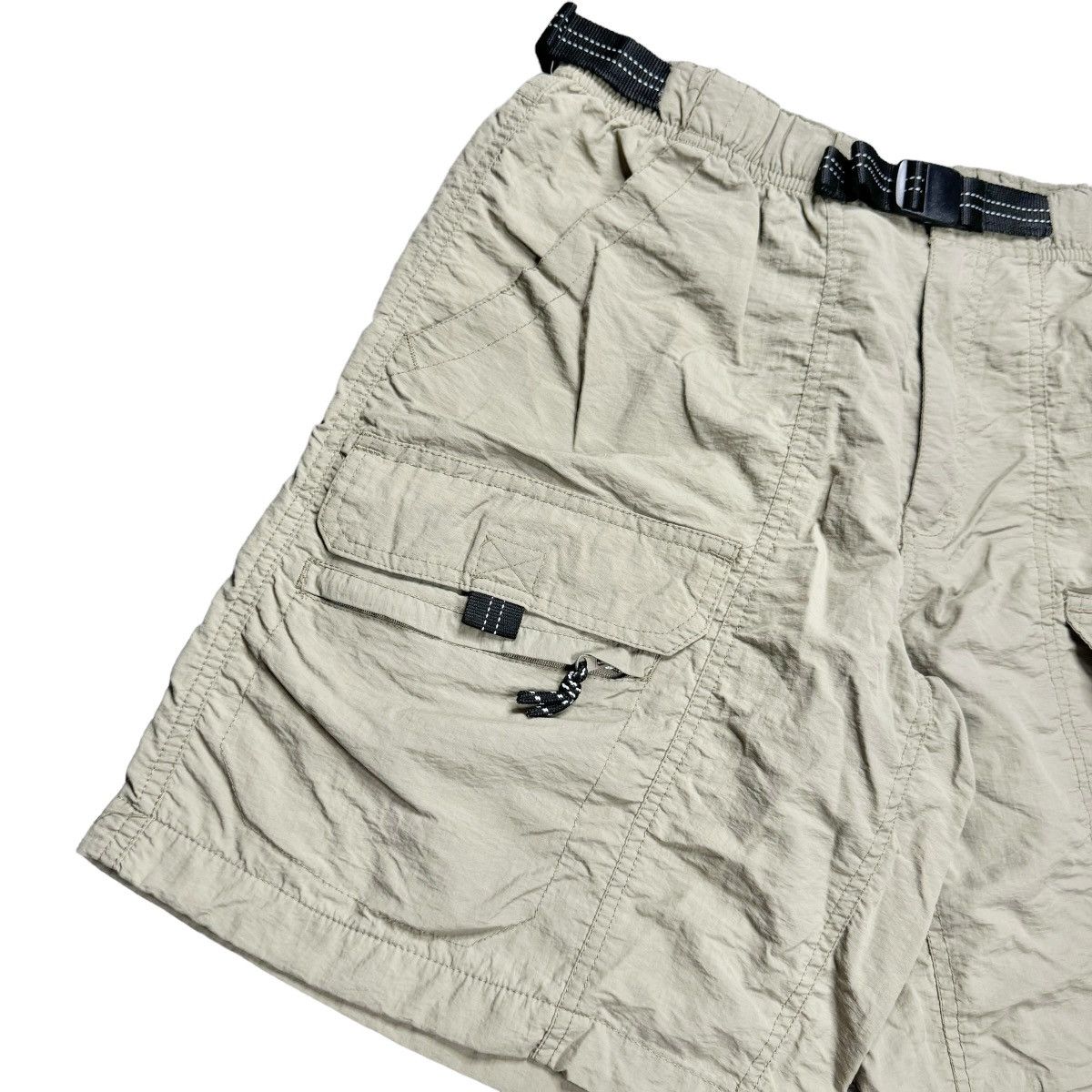 Japanese Brand × Vintage Vintage Y2K Rugged Exposure Nylon Cargo Shorts Size US 34 / EU 50 - 2 Thumbnail