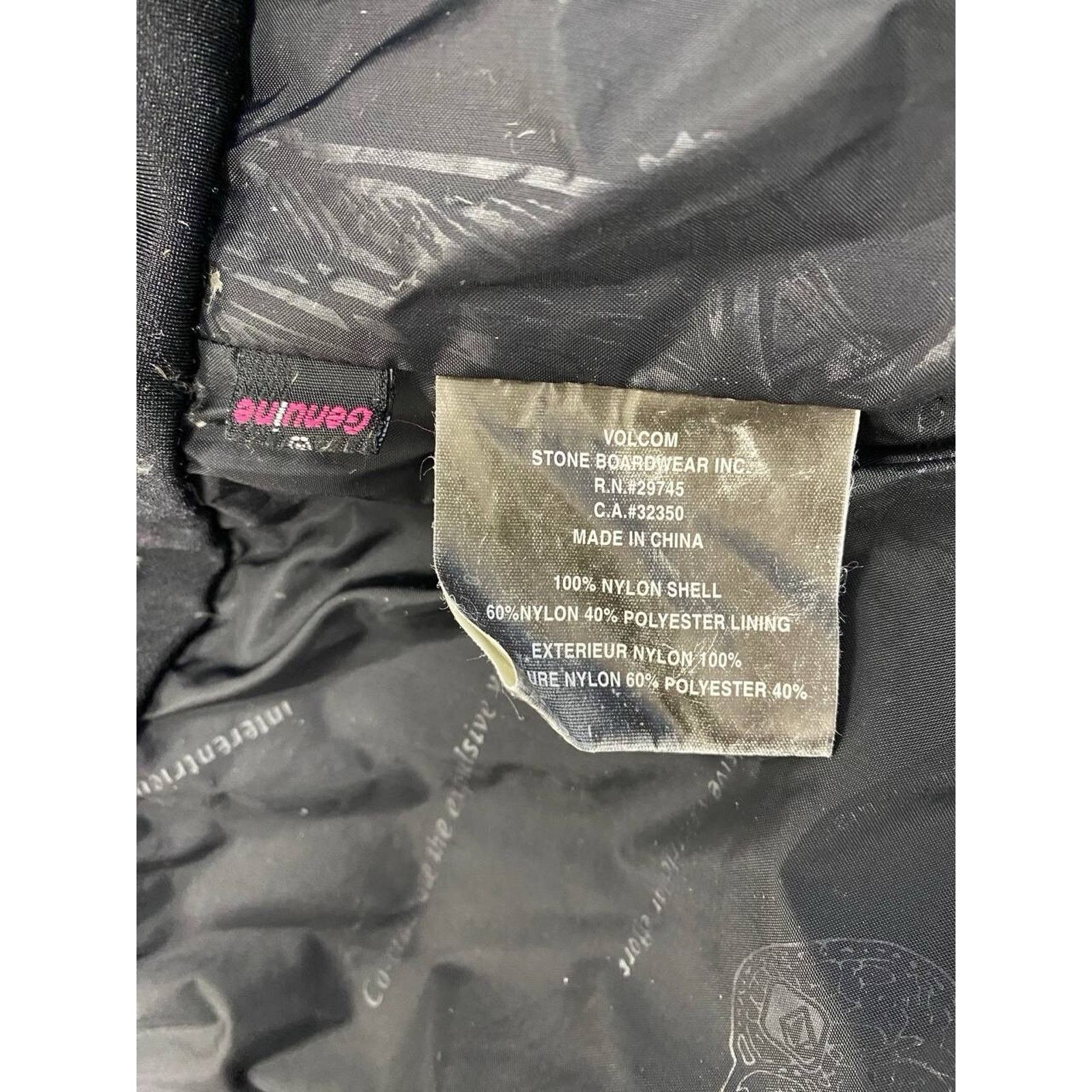 Volcom Volcom Nimbus Jacket Women Small Brown Green Ski Y2K A001473 Size S / US 4 / IT 40 - 4 Thumbnail