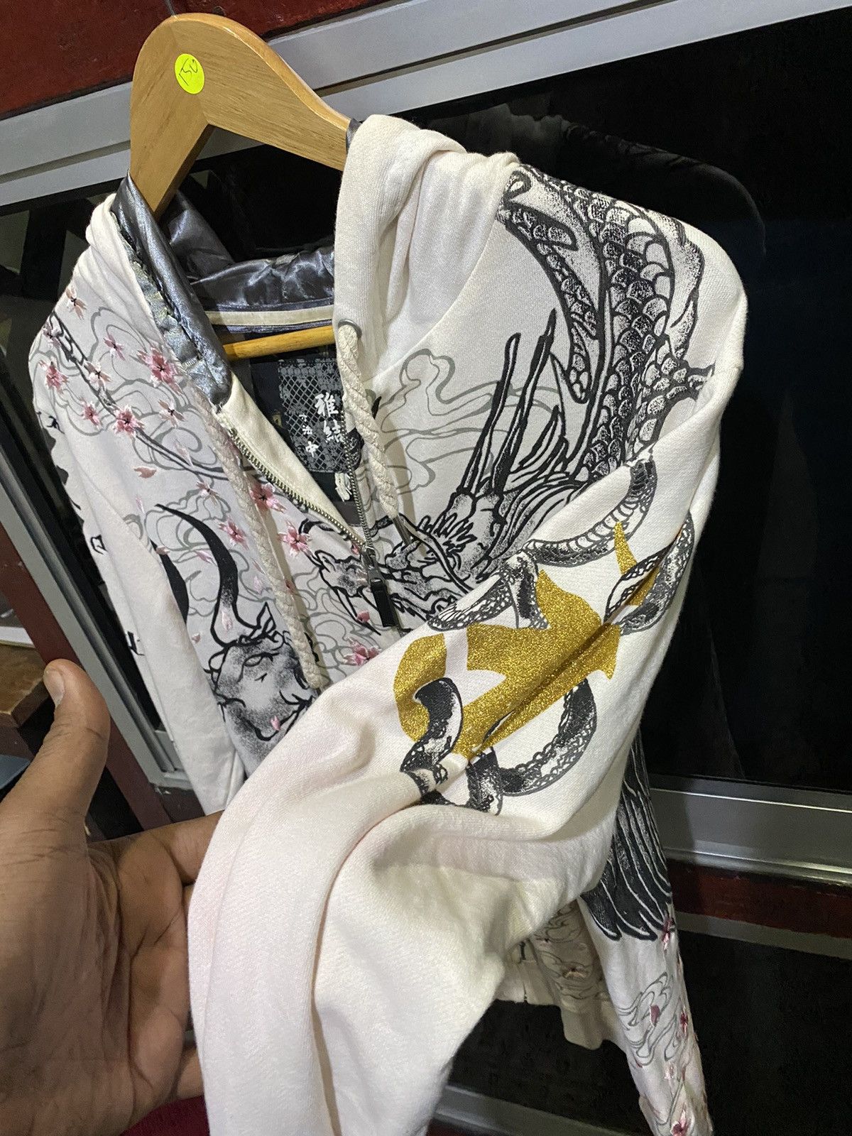 Dragonfly Japanese Dragon Graphic Hoodie Size US L / EU 52-54 / 3 - 6 Thumbnail