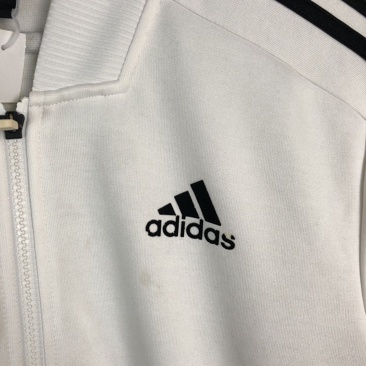 Adidas Adidas White Sweatshirt #A251 Size US M / EU 48-50 / 2 - 9 Thumbnail