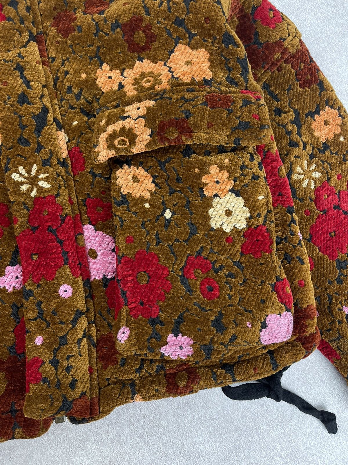 Japanese Brand × Urban Outfitters Kimchi Blue Floral Cropped Jacket Size Xs Size XS / US 0-2 / IT 36-38 - 5 Thumbnail