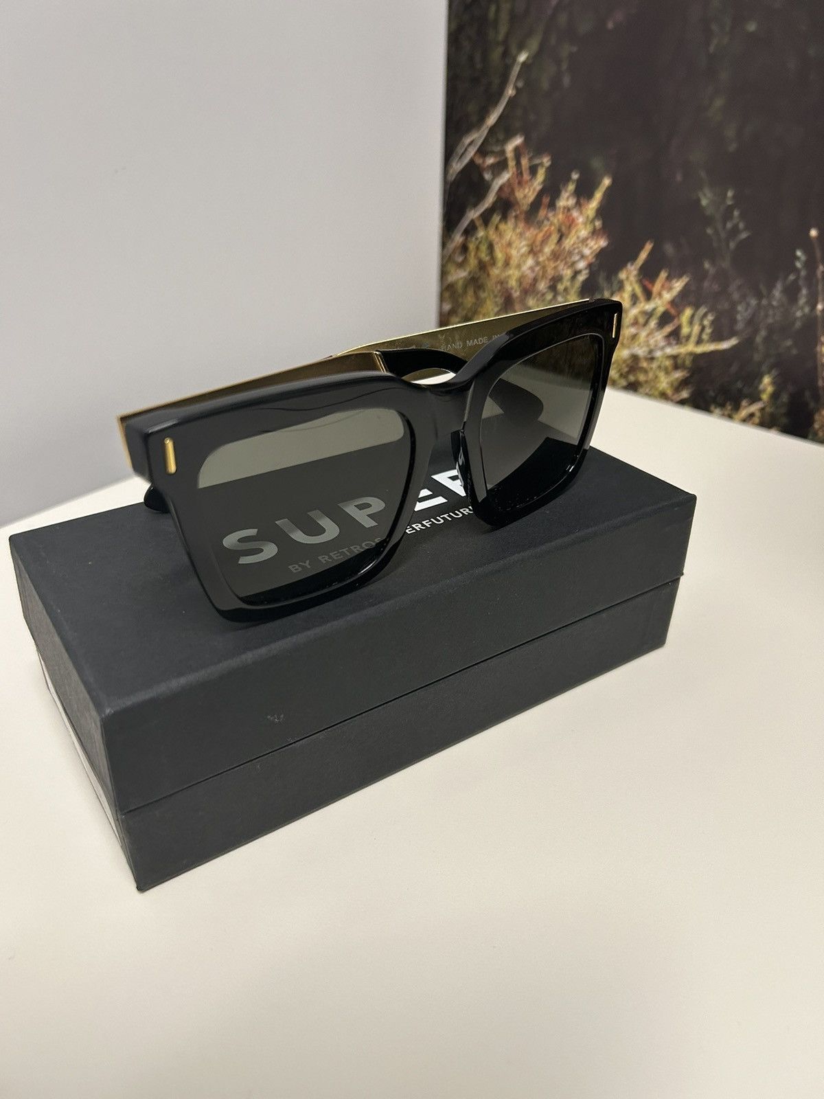 Retrosuperfuture Aalto Francis Black Gold Size ONE SIZE - 3 Thumbnail
