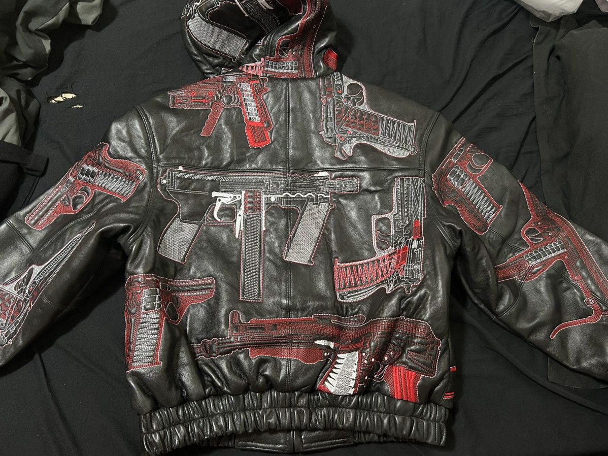 Supreme Supreme Gun Leather Jacket Size US S / EU 44-46 / 1 - 2 Thumbnail