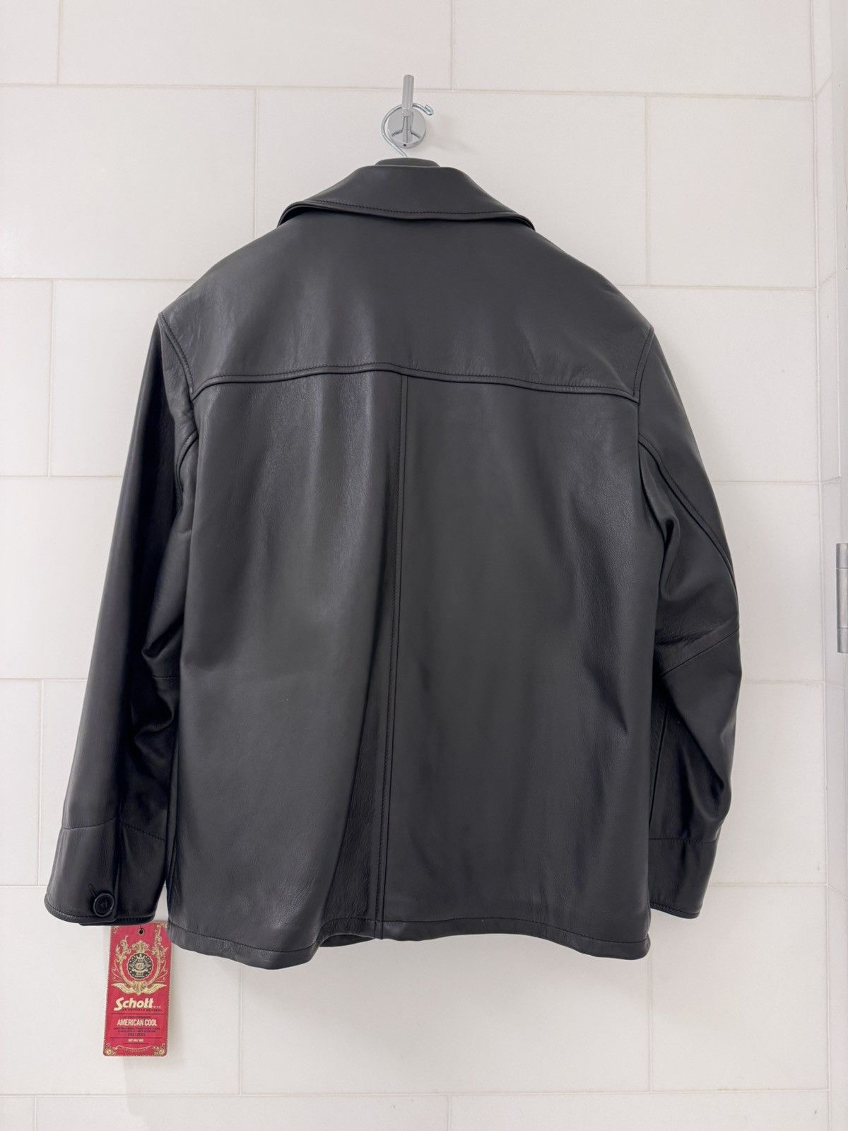 Schott × Supreme Supreme x Schott Leather Carcoat Size US L / EU 52-54 / 3 - 4 Thumbnail