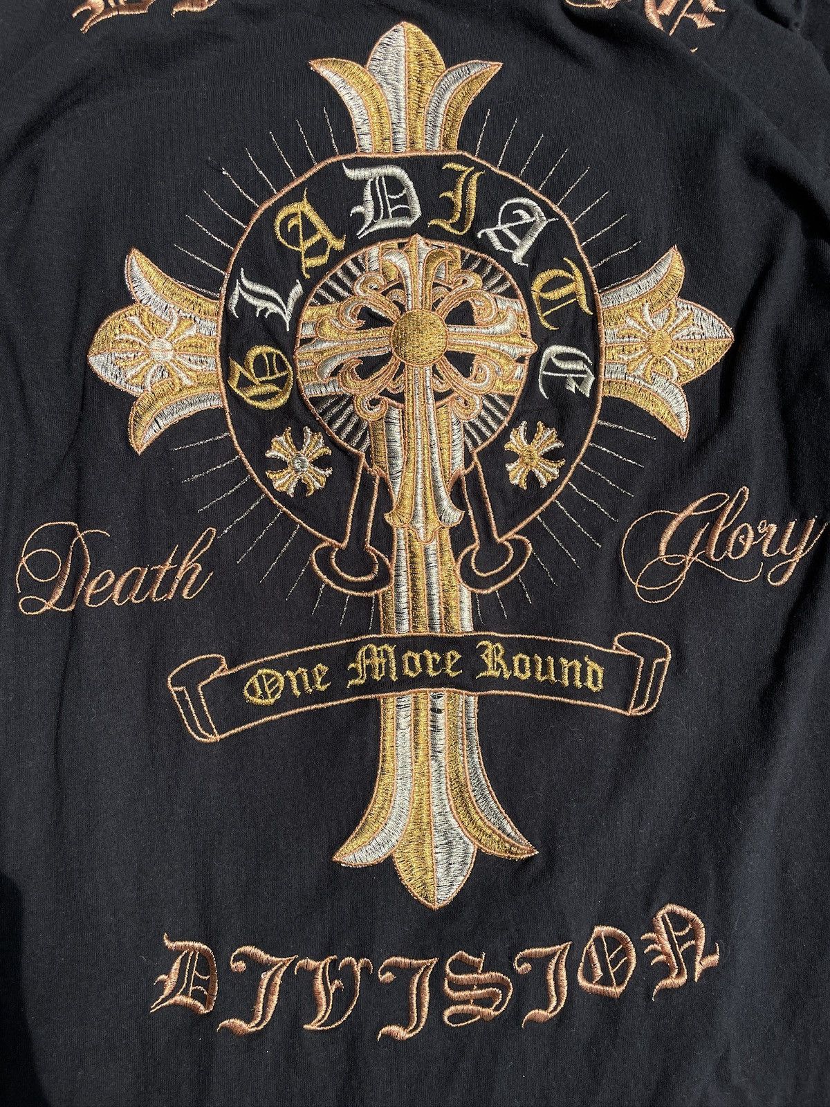 If Six Was Nine 2000s Japanese archive Vkei Gothic Cross Embroided L/S Tee Size US S / EU 44-46 / 1 - 7 Thumbnail