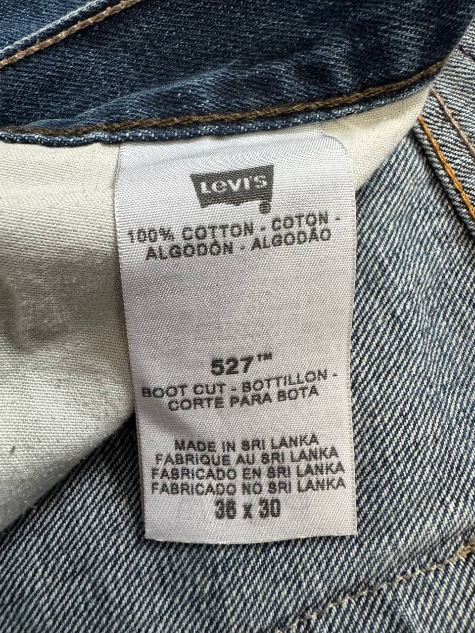 Levi's Vintage Levi's 527 Boot Cut Jeans Blue Denim Size US 36 / EU 52 - 10 Thumbnail