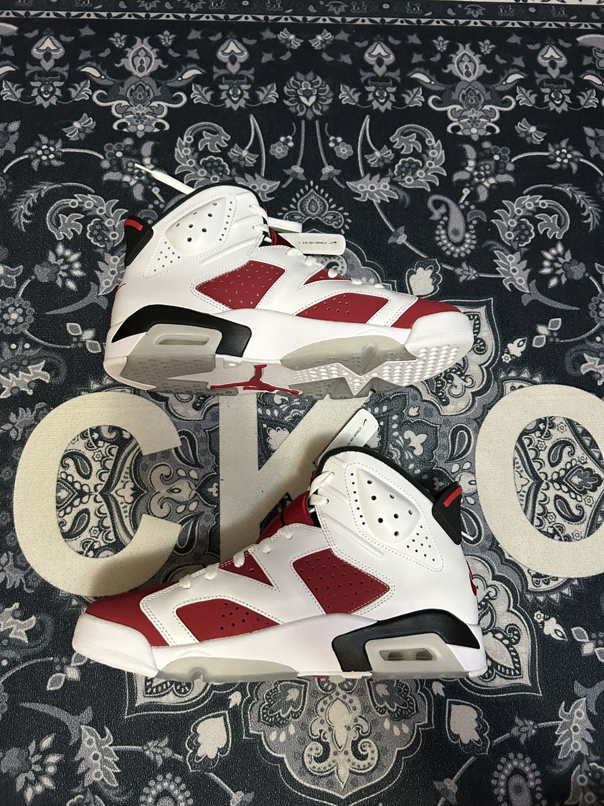 Jordan Brand Jordan 6 Carmine 2021 Sz10.5 Size US 10.5 / EU 43-44 - 4 Thumbnail