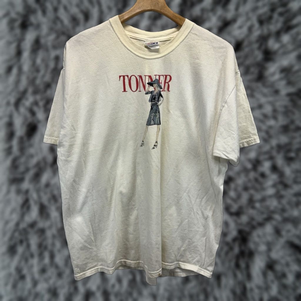 Hanes VINTAGE Hanes T-Shirt Mens XL Graphic 90s Dolls Tonner White Reads Mens Size US XL / EU 56 / 4 - 1 Thumbnail