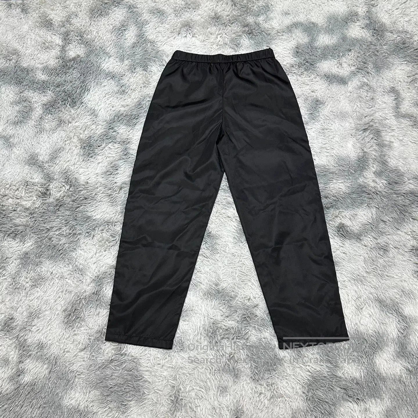 Prada prada black side zip nylon long pants. Size US 44 / EU 60 - 2 Thumbnail